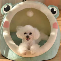Nid de chat paresseux canapé-lit en peluche nid de chien animal de compagnie nid de chat quatre saisons universel