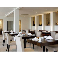 Tables et comptoirs de restaurant au design moderne en bois massif, pour usage commercial