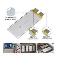 Batterie au lithium polymère CALH 17000mah, batterie Lipo 17ah, batterie Li-ion 3.65v, batterie au lithium solide en pochette