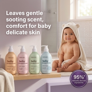 Gel Doccia 2 in 1 per Bambini Senza Lacrime, <span class=keywords><strong>Shampoo</strong></span> e Bagnoschiuma 2 in 1, <span class=keywords><strong>Shampoo</strong></span> per Bambini, Prodotti per la Cura della Pelle dei Bambini, Marchio Privato - Product Image 3