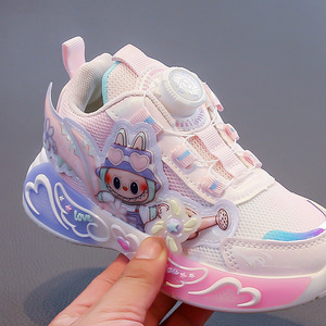 <span class=keywords><strong>Sneakers</strong></span> da basket primavera autunno da <span class=keywords><strong>bambina</strong></span> nuove <span class=keywords><strong>luci</strong></span> Casual per bambini scarpe da corsa antiscivolo a fondo morbido - Product Image 4