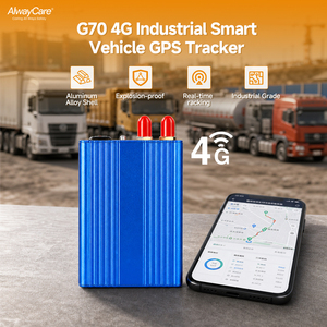 Traceur GPS intelligent 4G Alwaycare avec coupure moteur à distance pour la gestion de flotte de camions de logistique internationale - Product Image 1