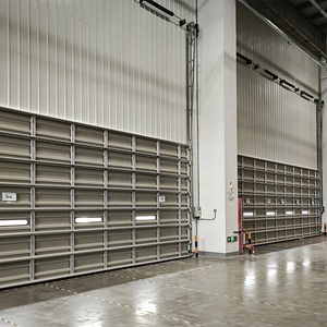 Chine prix d'usine personnalisé automatique économique certification CE porte sectionnelle aérienne en aluminium - Product Image 6