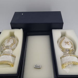 Venta al por mayor viento Sankyo huevo de <span class=keywords><strong>Faberg</strong></span>é caja de música - Product Image 6