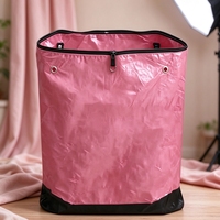 Sac à linge Guangji en PE résistant à l'eau avec fermeture éclair, couleurs personnalisables, pour machine à laver - Vente en gros