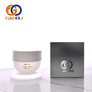 Pot cosmétique en plastique de 150g avec bouchon à vis pour masque capillaire, crème contour des yeux et crème visage - Product Image 1