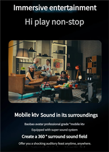 El robot de modo dual <span class=keywords><strong>BAOBAO</strong></span> cambia libremente las formas humanoides/cuadrúpedas ofrece servicios profesionales de curación mental para usuarios domésticos - Product Image 2