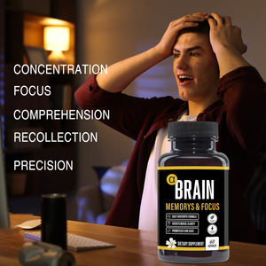 OLLI Envío rápido para Alpha Brain Capsule Premium Citicolina Suplemento cerebral para adultos Mejora del enfoque de memoria OEM/ODM - Product Image 4