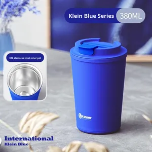 Gobelet isotherme droit pour femmes, gobelet à café et à eau, portable, mignon, compact, de haute valeur, pour étudiants, hommes - Product Image 6