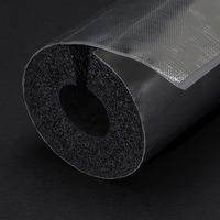 Tissu en fibre de verre laminé avec feuille d'aluminium, durable, ignifuge et imperméable, pour isolation thermique et acoustique des toits/murs