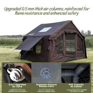 เต็นท์ Coody 8.0 Air Tent-สีดำ เต็นท์กิจกรรมกลางแจ้งแบบพับได้ เต็นท์แคมป์ปิ้งพกพา เต็นท์เป่าลมสำหรับครอบครัว 3-6 คน - Product Image 6