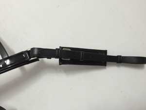 Banda de nariz ecuestre de cuero de paciente de moda de alta calidad, canal vacío, nariz cónica, cierre sueco para montar a caballo - Product Image 5