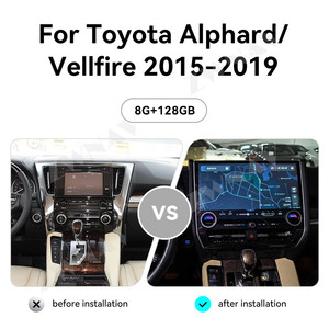 ZWNAV Navigateur GPS Android 13 avec écran tactile de 14,6 pouces pour Alphard Vellfire 30/35, mise à niveau série 40 avec cartes mondiales - Product Image 6