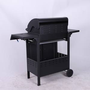 <span class=keywords><strong>Barbecue</strong></span> combiné à gaz sans fumée à 5 brûleurs sur chariot <span class=keywords><strong>hybride</strong></span> de grande taille pour l'extérieur, en vente en gros - Product Image 6