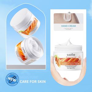 Crema Facial de Belleza de Zanahoria SADOER, Crema Hidratante con Caroteno para el Cuidado de la Piel, Crema Antiarrugas Reafirmante, 140 g - Product Image 5