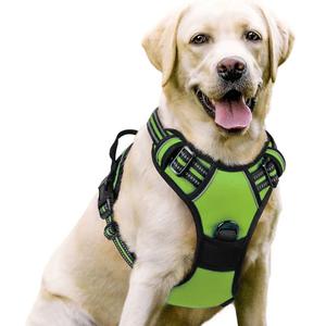 สายจูงสุนัขแบบยืดได้ ทำจากไนลอน พร้อมกระดุมปิด สายรัดอก สำหรับสุนัขพันธุ์ใหญ่-ยี่ห้อ EGT โรงงานผลิตอุปกรณ์สัตว์เลี้ยง ขายส่ง - Product Image 4