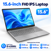 Laptop Profesional Intel I5 6300U 15.6 Inch, Komputer Notebook Bisnis, RAM 16GB, SSD 1TB, Supplier Grosir OEM ODM untuk Kantor