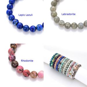 Natural Stone <b>Bracelet</b> Colorful Glass Beaded Spiritual Awareness Premium Source Factory China Low MOQ - Product Image 5