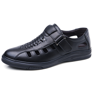 Luxury <b>Men</b> Fullr Business Sandals Soft PU Upper Winter <b>Massage</b> Office Walking & Beach Outdoor Casual Shoes Size 46/47 - Product Image 1
