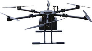 Drone d'entraînement avancé à six axes, télécommande, conception pliable, maintien d'altitude, transmission de 10 km, moteur sans balais, MTOW de 25 kg, 8 m/s - Product Image 3