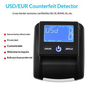 Detector de Monedas Portátil Multidivisa con Detección Infrarroja/Magnética/UV para Dólares, Euros, Rublos, Libras Esterlinas - 110-220V - Product Image 5