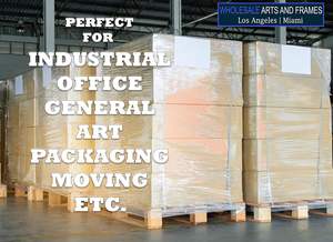 Stretch Film/Pallet <b>Wrap</b> Industrial Strength <b>Clear</b> Cling Reinforced Grade High Gloss Blow Molding Grade Durable Adhering - Product Image 4