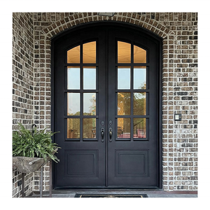 ประตูไม้เนื้อแข็งคุณภาพสูง หรูหรา กันน้ำ กันเสียง สำหรับอพาร์ทเมนต์ วิลล่า ห้องนั่งเล่น และภายนอกอาคาร - Product Image 1