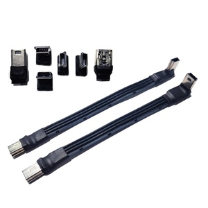Oem tiêu chuẩn Mini <span class=keywords><strong>USB</strong></span> cáp phẳng Ribbon cấu hình thấp 90 độ Angled mở rộng góc bên phải điện sạc PVC dây cho máy ảnh - Product Image 1