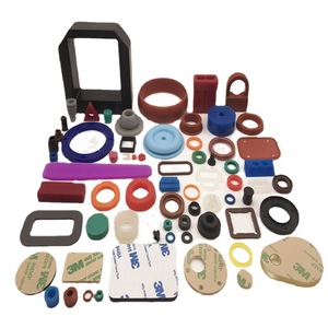 Pièces en silicone personnalisées, pièces de formes spéciales, joints, ensembles de touches, bagues d'étanchéité, caoutchouc silicone sur mesure - Product Image 1