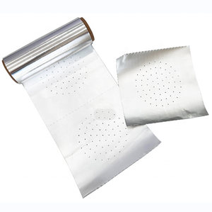 Papel de aluminio para narguile con agujeros Láminas Shisha Aceptar marca personalizada con alta calidad - Product Image 1