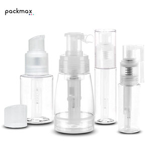 Wholesale cosmetic <b>bottle</b> packaging fine mist powder sprayer plastic baby talcum powder <b>bottle</b> 60ml portable with <b>pump</b> - Product Image 5