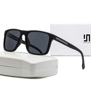 Nuevas Gafas de Sol para Hombre, Montura Negra de PC, Protección UV400, Polarizadas Tipo 3, para Conducir - Product Image 4