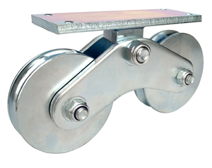 Roue <span class=keywords><strong>de</strong></span> portail coulissant robuste à gorge en U - Product Image 1