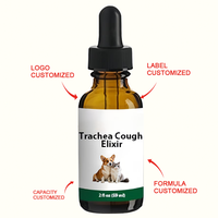 Traitement de la toux canin pour chiens - Soulagement des allergies chez le chien et de l'asthme chez le chat - Compléments pour la santé des chiens et des chats - Probiotiques pour animaux de compagnie