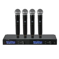 Microphone sans fil numérique à condensateur SLXD4Q+ KSM9 KSM11 Son clair Pratique pour les festivals en plein air Événements sportifs