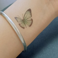 Autocollant de tatouage temporaire de transfert d'eau corporelle réaliste de haute qualité