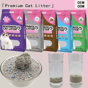 ทรายแมวเบนโทไนต์โซเดียม CleanPet คุณภาพพรีเมียม ง่ายต่อการตัก ไม่เป็นฝุ่น จับตัวเป็นก้อนแข็ง ปลอดภัยต่อสิ่งแวดล้อม - Product Image 1