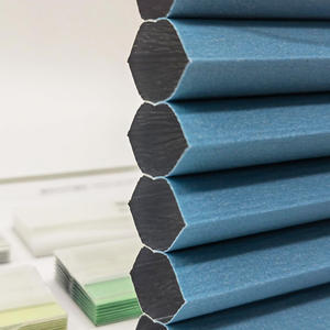 맞춤형 사이즈 방음 암막 창문 블라인드 침실용 주야간 전동 스마트 허니콤 쉐이드 블라인드 원단 - Product Image 2