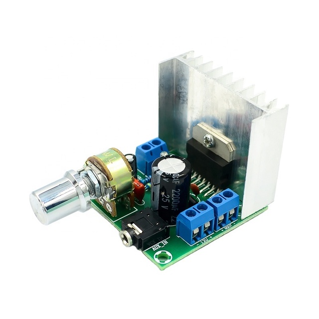 TDA7297 Power Amplifier Board Dual-channel Noise-free 12V finished Power Amplifier Board FE-9720B