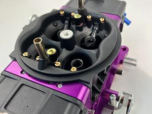 คาร์บูเรเตอร์ 850 CFM สีแดงดำ แบบปั๊มคู่ BR-67332 CUSTOM - Product Image 6