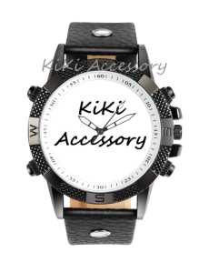 Orologio da Polso con Logo Personalizzato a Basso MOQ, Marchio Privato, Orologio in Pelle al Quarzo, Incisione del Marchio Aziendale e Stampa del Proprio Nome - Product Image 6