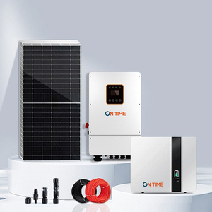 Kit solaire complet 10 kW avec <span class=keywords><strong>batterie</strong></span> <span class=keywords><strong>et</strong></span> onduleur hors réseau, <span class=keywords><strong>panneaux</strong></span> <span class=keywords><strong>solaires</strong></span> 10 000 W pour la maison, batteries au lithium pour système solaire - Product Image 3