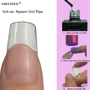 Etiqueta personalizada, capa superior, capa Base de goma, Gel floreciente, puntas de <span class=keywords><strong>uñas</strong></span> postizas y suaves, prensa sobre <span class=keywords><strong>uñas</strong></span> acrílicas, Gel UV, <span class=keywords><strong>pegamento</strong></span> <span class=keywords><strong>para</strong></span> <span class=keywords><strong>uñas</strong></span> - Product Image 3