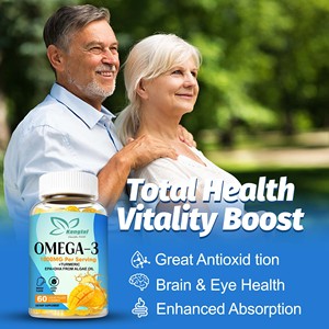 Gommose <span class=keywords><strong>Omega</strong></span> 3 OEM ODM con Vitamina A e Acidi Grassi <span class=keywords><strong>Omega</strong></span> 3 Totali, Estratto di Pepe Nero, Ottimo Antiossidante, Gommose al Zinco - Product Image 4