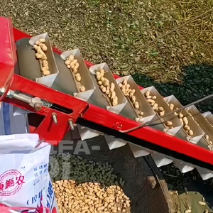 Récolteuse <span class=keywords><strong>d</strong></span>'arachides avec système de tamisage pour des gousses propres, réduisant les travaux post-récolte - Product Image 2