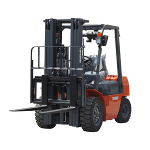 Nuovo Carrello Elevatore Diesel a Quattro Ruote Motrici da 3 Tonnellate per Industrie Edili con Motore Diesel - Product Image 5