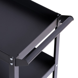 3 Layer Mobile Metal Tattoo Workstation Rolling Salon <b>Trolley</b> Cart for Professional Tattoo <b>Tools</b> - Product Image 2