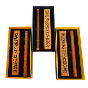 Di bambù oud bruciatore di incenso oud bruciatore di legno - Product Image 3