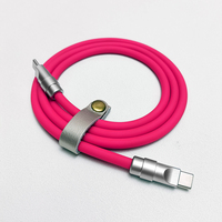 MFi certificado silicio líquido Original C94 C189 Chip Cable DE DATOS 3A USB carga rápida cargador Cable USB para iPhone13 14 iPod Cable