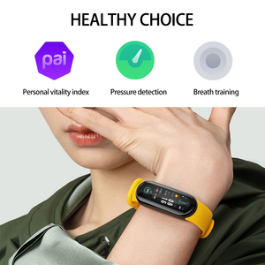 M6 <span class=keywords><strong>Band</strong></span> <span class=keywords><strong>6</strong></span> Rastreador de ejercicios Monitor de ritmo cardíaco Cuenta de pasos Pulsera deportiva Rastreador de actividad Reloj de pulsera Reloj inteligente <span class=keywords><strong>Band</strong></span> <span class=keywords><strong>6</strong></span> - Product Image 6